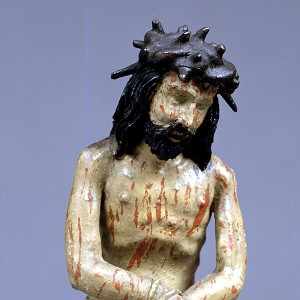  Schmerzensmann, von Carben-Meister, Köln, um 1510-20, Lindenholz, H. 23 cm, Inv.-Nr. A 1029, © Rheinisches Bildarchiv 